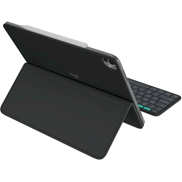 Logitech Flip Folio pro iPad Pro (M4, M5) a Air 13' (M2, M3, M4) US grafitové - Pouzdra s klávesnicí - Obrázek GI8G000J01
