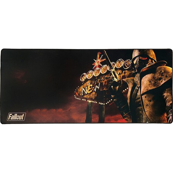 DEVplus Herní podložka Fallout - New Vegas XL Černá