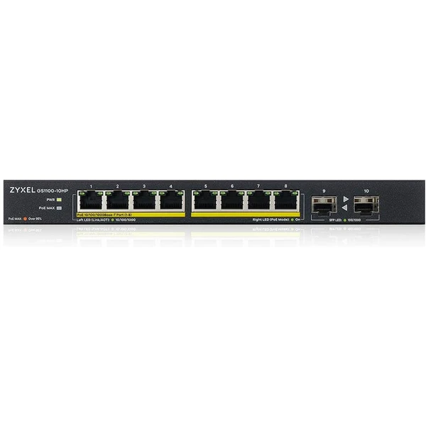 Zyxel GS1100-10HP switch - Switche - Obrázek GJ59000N01