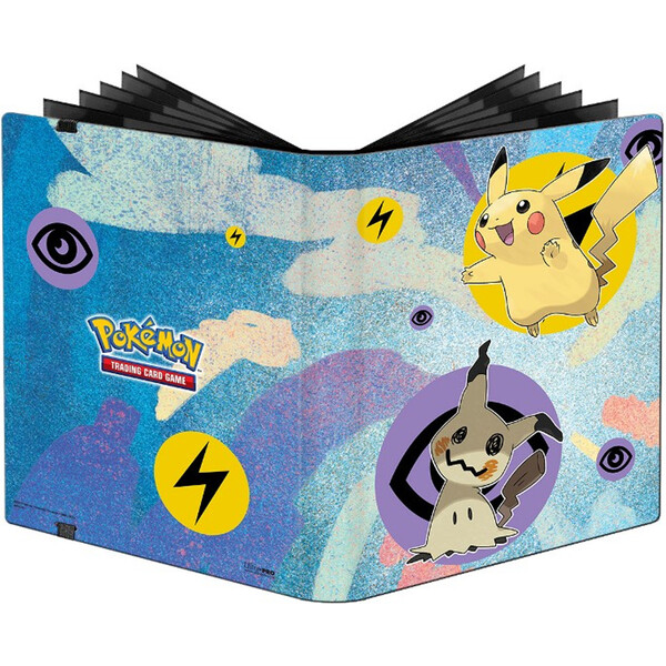 UltraPro Pokémon A4 album na karty na 360 karet Pikachu and Mimikyu