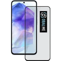 OBAL:ME 5D Tvrzené Sklo pro Samsung Galaxy A55 5G černé - Ochranné folie a skla