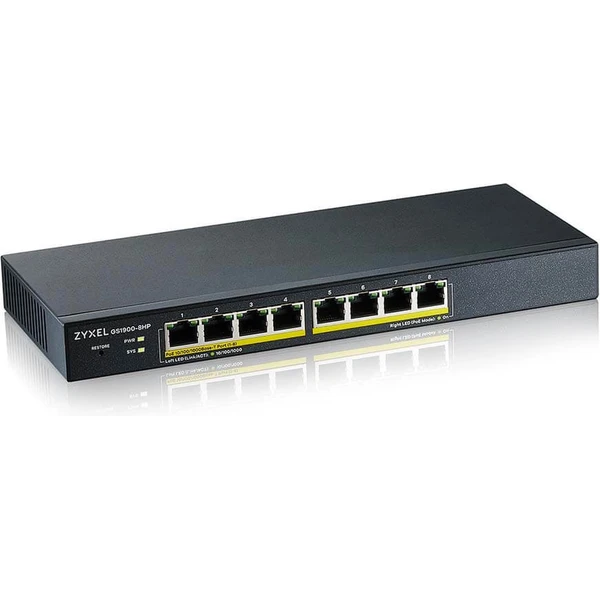 Zyxel GS1900-8HP switch - Switche - Obrázek GK59000N01