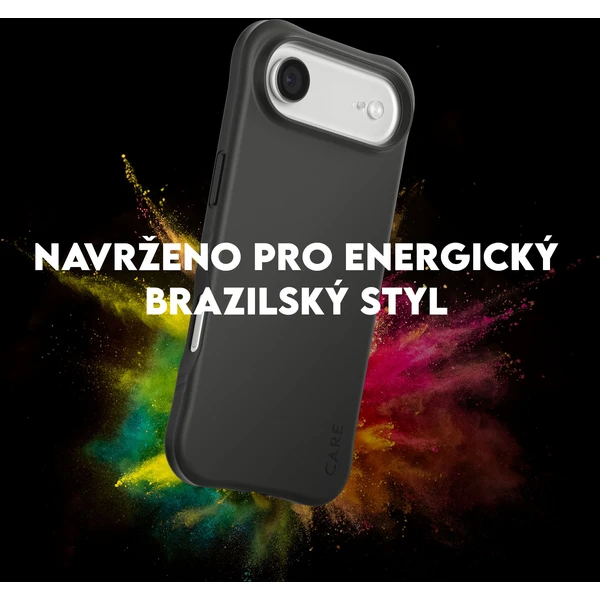PanzerGlass® CARE Samba kryt s MagSafe Apple iPhone Air Black - Pouzdra - Obrázek GKDH000K01