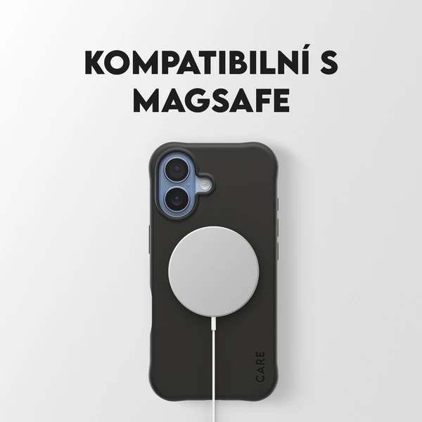 PanzerGlass® CARE Samba kryt s MagSafe Apple iPhone 17 Black - Pouzdra - Obrázek GLDH000K01