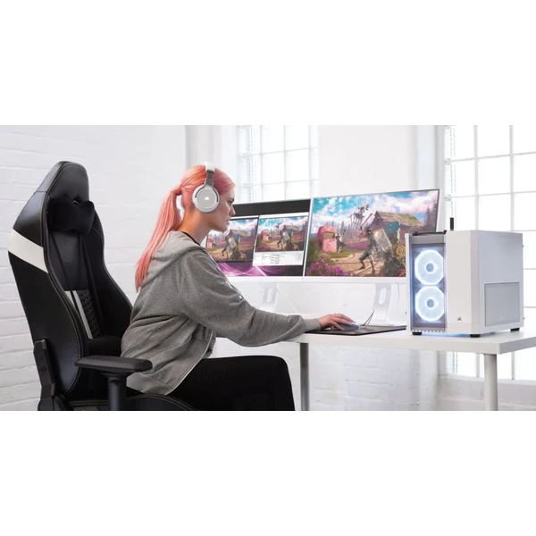 CORSAIR herní bezdrátový headset Virtuoso White - Sluchátka - Obrázek GM4E300401