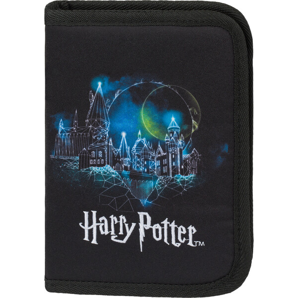 Školní penál BAAGL jednopatrový Harry Potter Bradavice Lumos