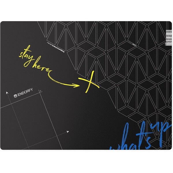 Endorfy FP120R podložka pod židli EY8G001 Černá