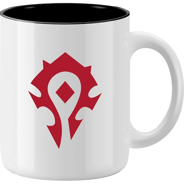 Keramický hrnek World of Warcraft Horda - bílý 330 ml (dárkové balení) - Hrnky - Obrázek GNGG000K01