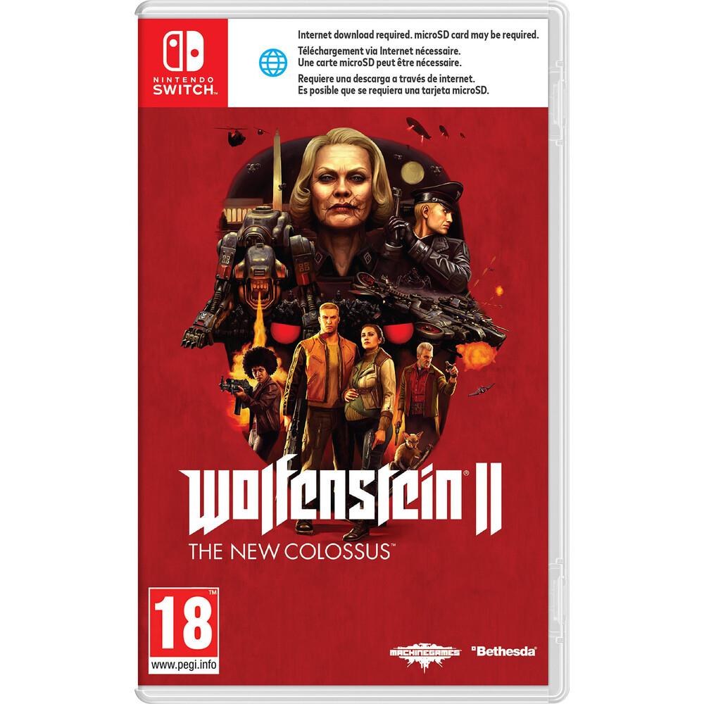 Wolfenstein II: The New Colossus Code in Box