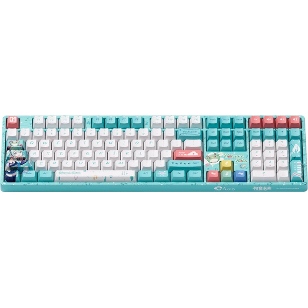 Akko x Hatsune Miku 5108B Plus herní klávesnice (US) - Klávesnice - Obrázek GOQG000K01