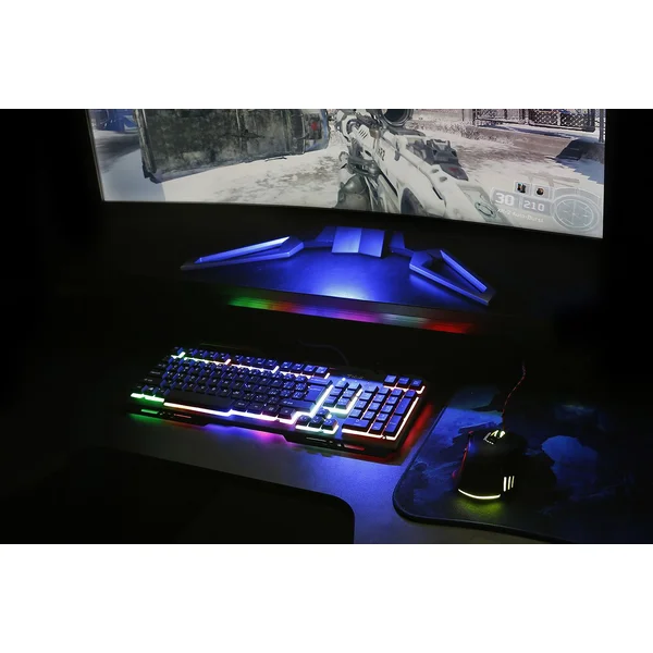 YENKEE YKB 3200 Shadow herní klávesnice černá - Klávesnice - Obrázek GPASF00101