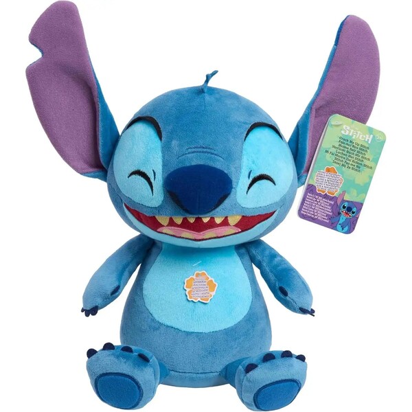 Just Play Interaktivní plyšák Disney: Lilo & Stitch - Stitch Crack Me 28 cm