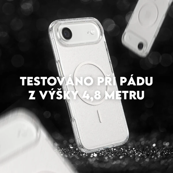 PanzerGlass® CARE Star Lit kryt s MagSafe Apple iPhone Air třpytivý/bílý - Pouzdra - Obrázek GPDH000K01