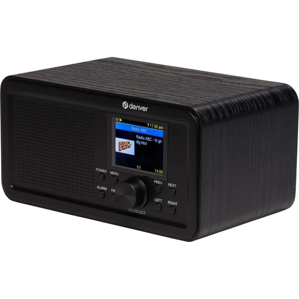 Denver DIR-200 internetové/DAB+/FM rádio s Bluetooth černé - Reproduktory - Obrázek GPWL000K01