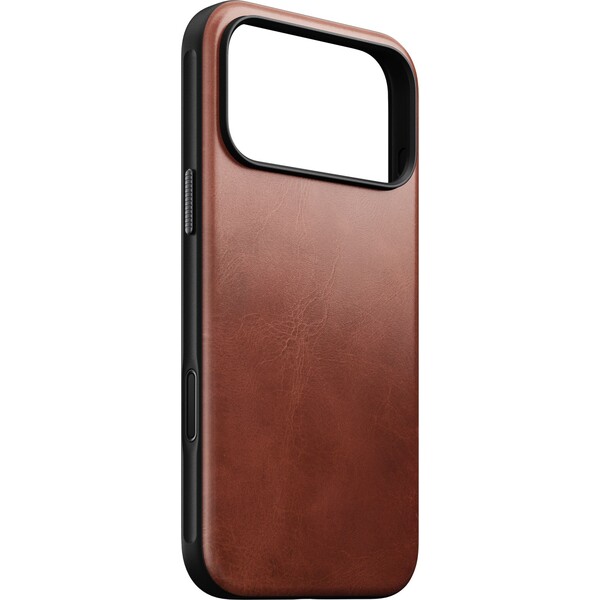 Nomad Modern Leather Case (Horween) MagSafe kožený kryt iPhone 17 Pro Max Olde Dublin