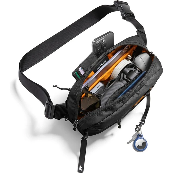 tomtoc Aviator T33 taška přes rameno L černá - Popruhy a crossbody - Obrázek GRCG000K01