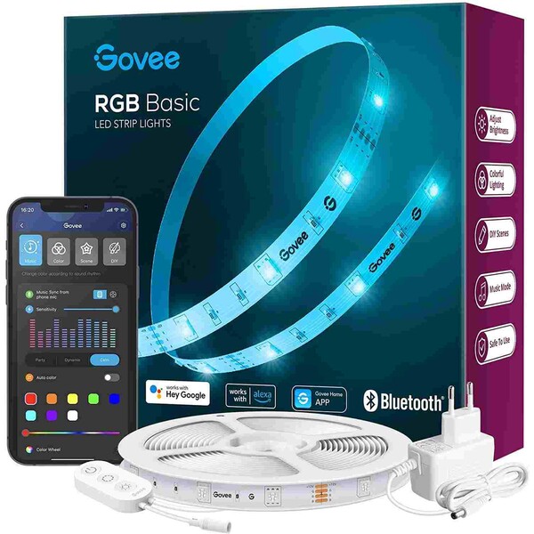 Govee WiFi RGB Smart LED strip 5m H615A3A1