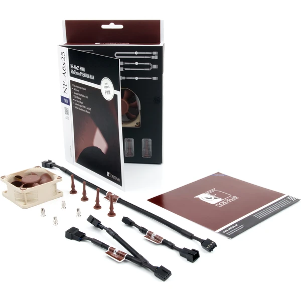 Noctua NF-A6x25 PWM - Ventilátory pro PC - Obrázek GRQR600301