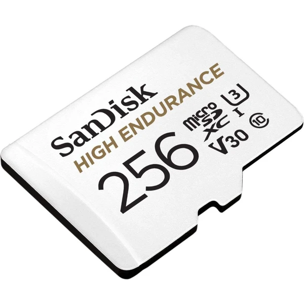 SanDisk High Endurance microSDXC 256GB + SD adaptér - Paměťové karty - Obrázek GT4T000501