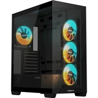 GIGABYTE C500 PANORAMIC STEALTH černá - Počítačové skříně