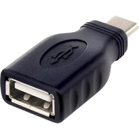 PremiumCord USB-C/USB-A redukce černá OTG - Kabely a redukce