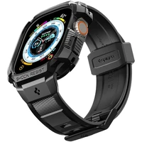 Spigen Rugged Armor Pro řemínek s pouzdrem Apple Watch Ultra 3/2/1 (49mm) černý - Pouzdra