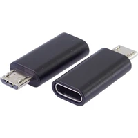PremiumCord USB-C/MicroUSB-B redukce černá - Kabely a redukce