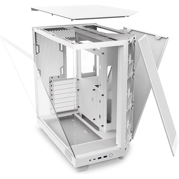 NZXT H6 Flow bílá - Počítačové skříně - Obrázek GVGA000L01