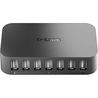 D-Link 7-Port Hi-Speed USB 2.0 Hub - USB huby