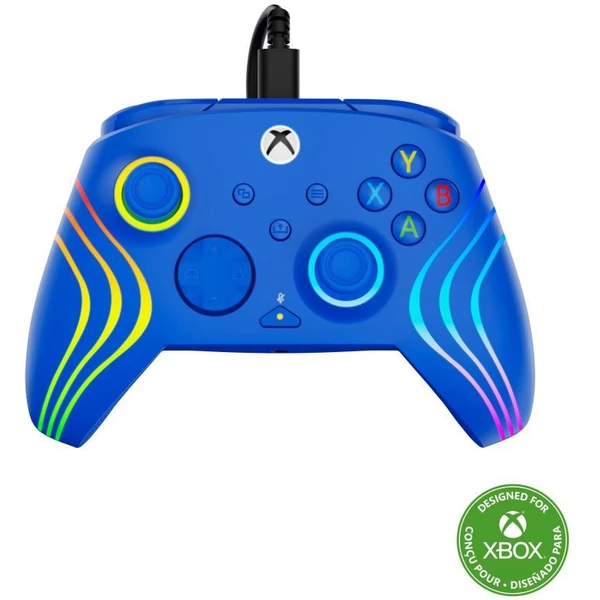 Turtle Beach herní ovladač RGB Afterglow Wave (XBOX/PC) modrý - Herní ovladače - Obrázek GWMH000K01