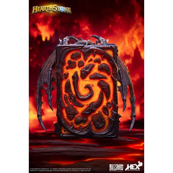 Soška HEX Collectibles Blizzard: Hearthstone - Deathwing 3D Art Frame - Sochy a sošky - Obrázek GXWF000K01
