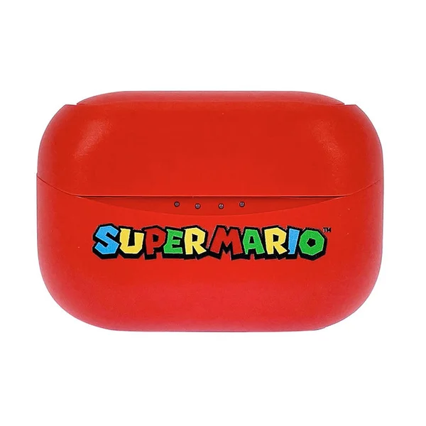 OTL bezdrátová sluchátka TWS s motivem Super Mario červená - Sluchátka - Obrázek GYHB300401