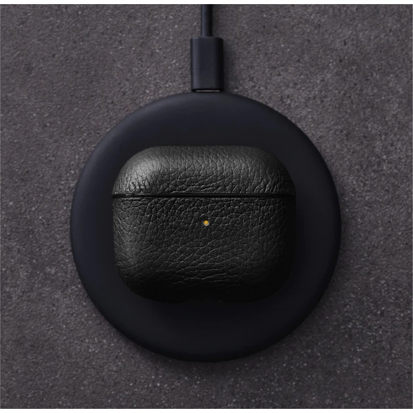 Woolnut kožené pouzdro pro AirPods 3. generace černé - Pouzdra - Obrázek GYJR100501