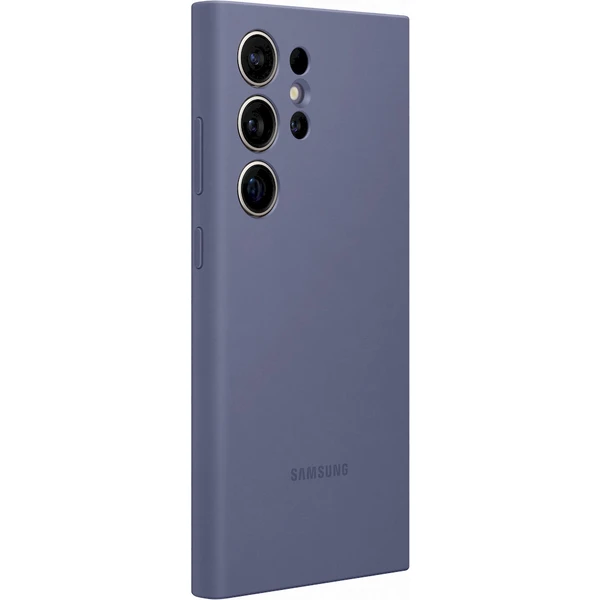 Samsung Silicone Case Galaxy S24 Ultra Fialový - Pouzdra - Obrázek GYR1000N01