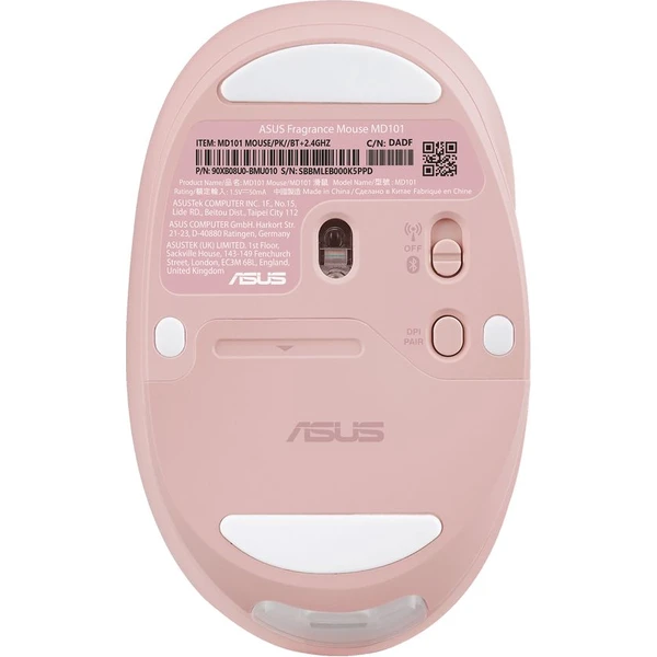 ASUS MD101 myš růžová - Myši - Obrázek GYTI000K01