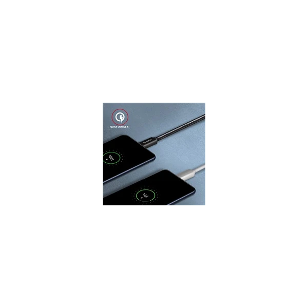 AXAGON USB-C/USB-C napájecí kabel 4K 100W 1m černý - Kabely a redukce - Obrázek GZ50700301