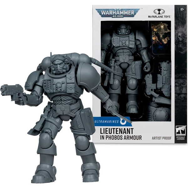 Akční figurka McFarlane Toys Warhammer 40K - Ultramarines Lieutenant in Phobos Armor (Artist Proof)  - Figurky - Obrázek GZ6F000K01