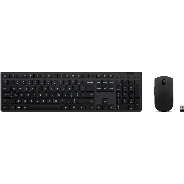 Lenovo Professional Wireless Rechargeable Keyboard and Mouse Combo CZ/SK - Klávesnicové sety - Obrázek GZQE000K01