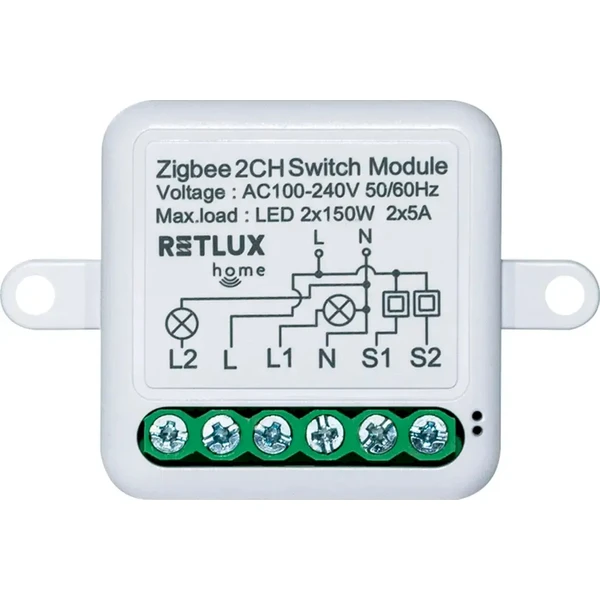 Retlux RSH 306 chytrý spínač - Ovladače - Obrázek H01L000K01
