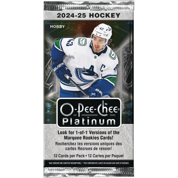 2024-25 Upper Deck O-Pee-Chee Platinum Hockey Hobby Box - Hokejové karty - Obrázek H0BE000K01