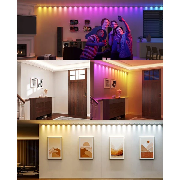 Govee RGBIC LED String Downlights stropní osvětlení, 5m - Chytrá osvětlení - Obrázek H0H4000J01