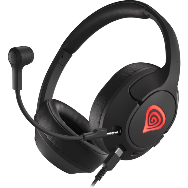 Genesis RADON 800 VIRTUAL 7.1 headset s mikrofonem a podsvícením černý - Sluchátka - Obrázek H0K6000L01