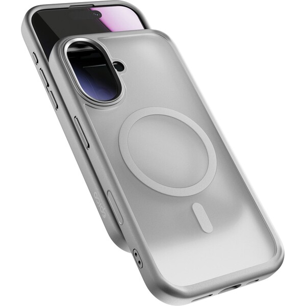 Epico HeroMatte Pro Mag+ kryt pro iPhone 17 Qi2 & Magsafe kompatibilní šedý Šedá