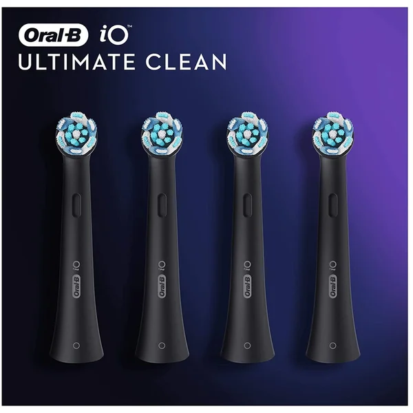 Oral-B iO Ultimate Clean náhradní hlavice (4 ks) černé - Zubní kartáčky - Obrázek H0MNF00101