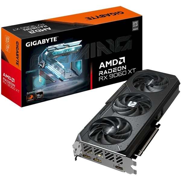 GIGABYTE AMD Radeon RX 9060 XT GAMING 16G 16GB GDDR6 - Grafické karty - Obrázek H16H000N01