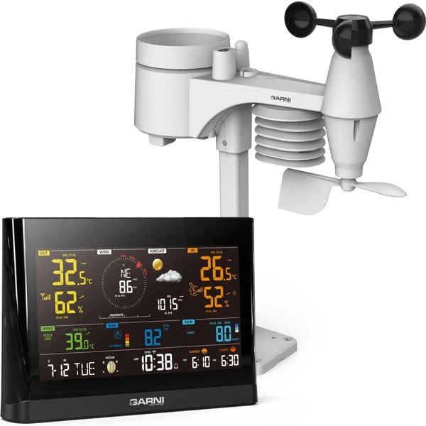 GARNI 1025 Arcus 2GEN Wi-Fi meteorologická stanice - Meteostanice - Obrázek H1DM000K01