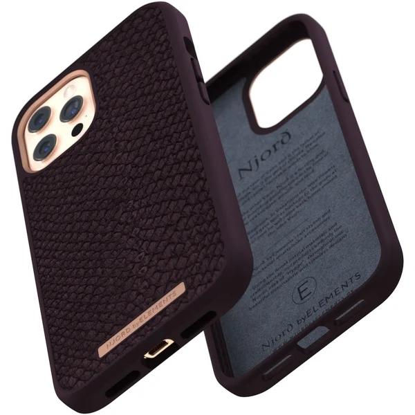 NJORD Eldur cover iPhone 12 Pro Max purple - Pouzdra - Obrázek H1HU000501