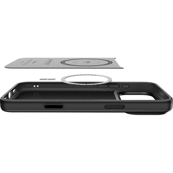 Spigen Enzo Aramid T kryt iPhone 17 Pro black - Pouzdra - Obrázek H1OH000K01