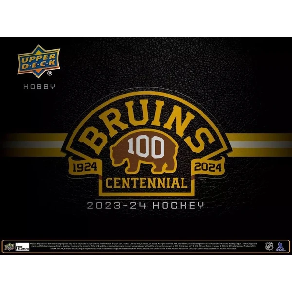 Hokejové karty 2023-24 Upper Deck Boston Bruins Centennial Hobby Box - Hokejové karty - Obrázek H1RA000P01