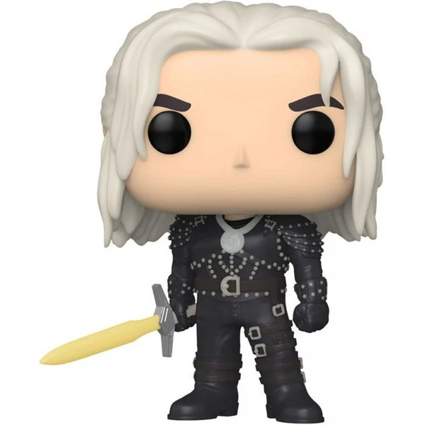 Funko Pop! Geralt Shield – The Witcher – Figurine Vinyle 9,5 Cm – Collection – Cadeau Fan